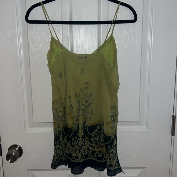 Michel Sheer Camisole With Embroidery - Picture 2 of 3